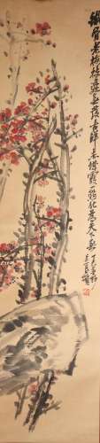 Wu Changshuo, fleurs de prunier