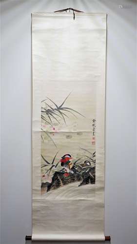 After YU ZHIZHEN  Scroll Painting