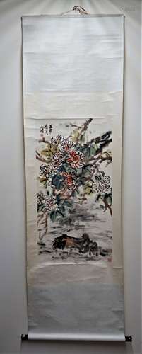 ZHU QIZHAN Scroll Painting