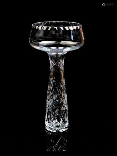 Brilliant Cut Wedding Chalice Compote