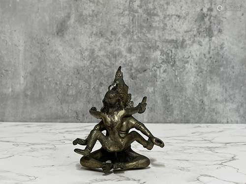 Tibetan Tantric Love God, Rare Version of the Figures