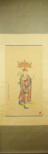 A Chinese scroll, Zhang Daqian's 