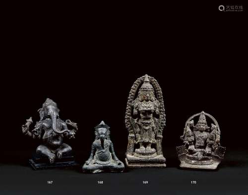 INDE, Kerala - XVIe/XVIIe siècle
Statuette de divinité
