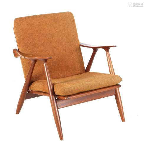 Teak armchair