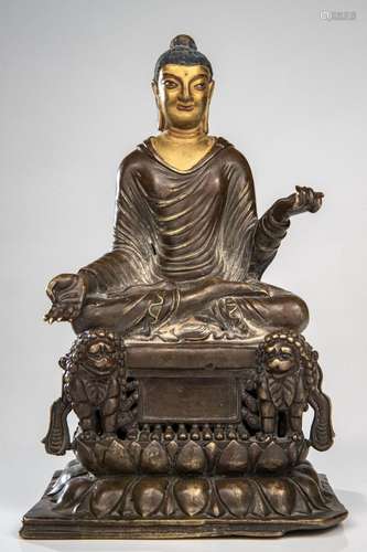 BUDDHA ON THRONE