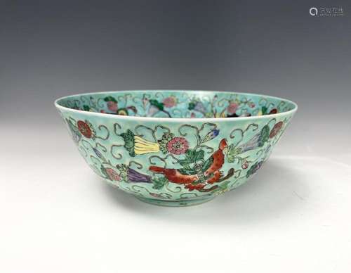 A Chinese Famille Rose Porcelain Bowl