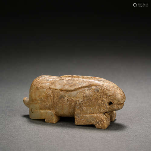 Before Ming Dynasty, Hetian Jade Rabbit