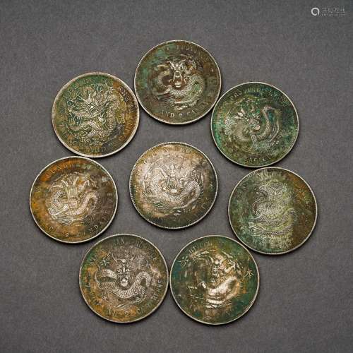 Chinese silver coins