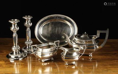 A Group of Silver Plated Wares; A Walker & Hall of Sheff...