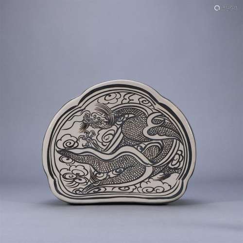 Cizhou Kiln Dragon Pattern Pillow