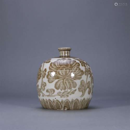 Cizhou Kiln Carving Pot