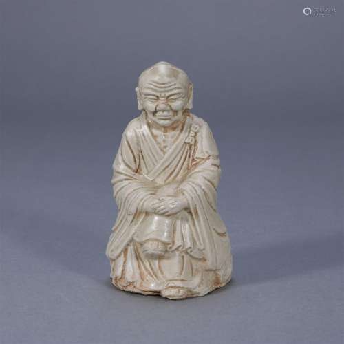 Celadon monk decoration