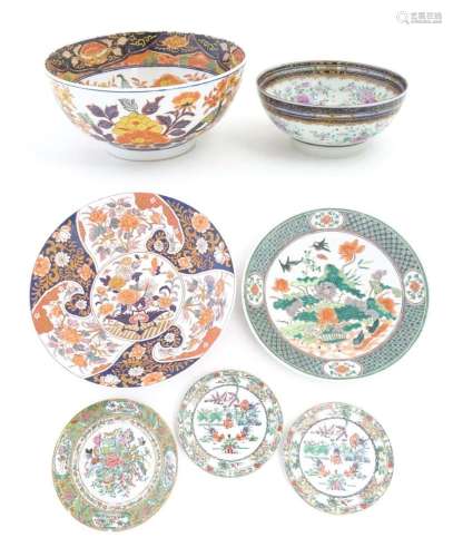 A quantity of assorted Oriental ceramics to include a Japane...