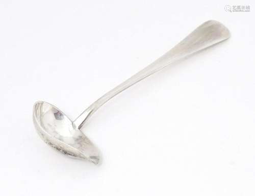 A small silver ladle hallmarked Sheffield 1937 maker Thomas ...