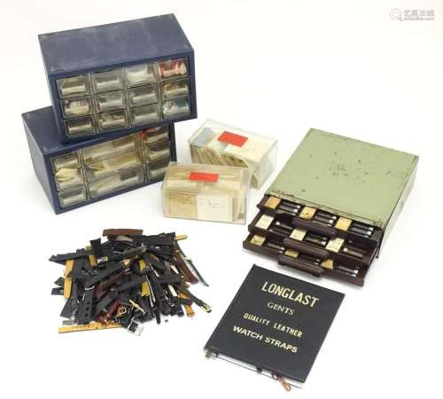 Watchmakers / Repairers Interest : A quantity of assorted it...
