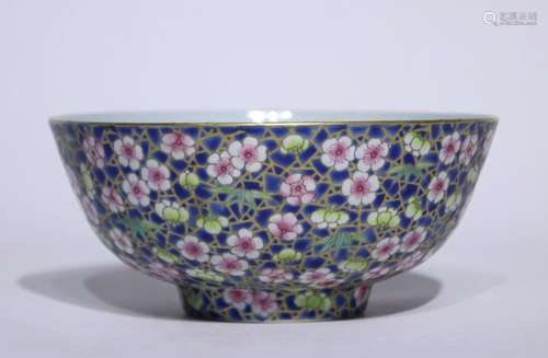 Pastel Plum Blossom Bowl