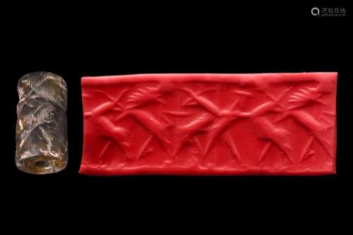 MESOPOTAMIAN STONE CYLINDER SEAL