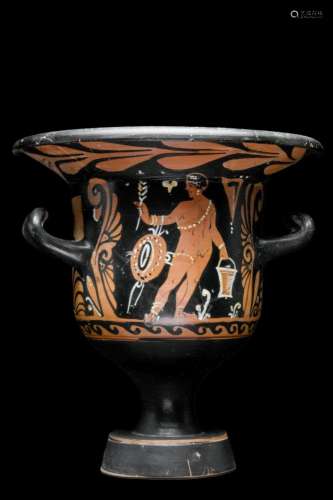APULIAN RED-FIGURE BELL KRATER - TL TESTED<br />