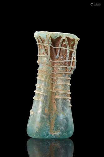 ROMAN GLASS DOUBLE BALSAMARIUM