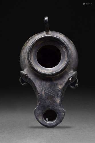 ROMAN BRONZE OIL LAMP