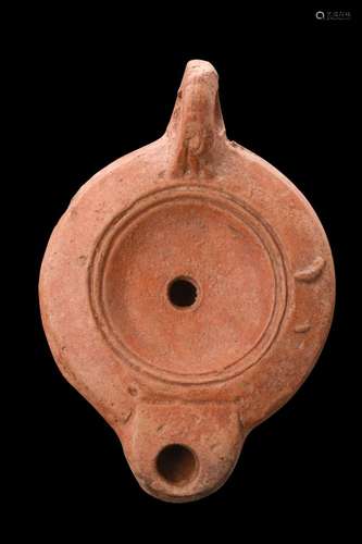 ROMAN TERRACOTTA OIL LAMP