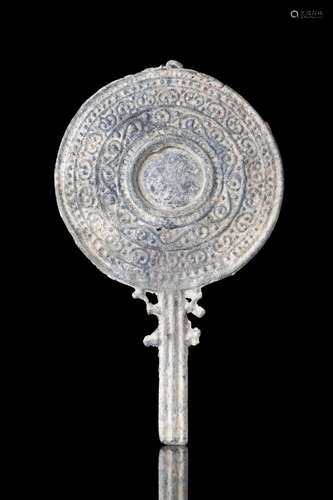 ROMAN LEAD VOTIVE MIRROR