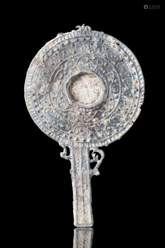 ROMAN LEAD VOTIVE MIRROR