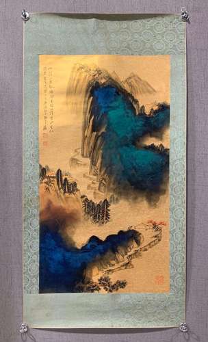 Zhang Daqian: Splash ink landscape