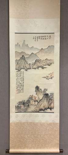 Shi Tao: Green Painting of Xiqiao