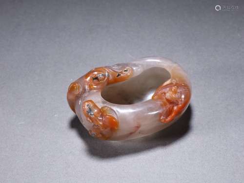 A Carved Agate Wataerpot