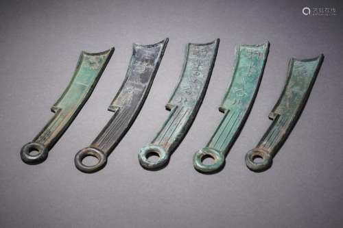 Copper Knife Coins