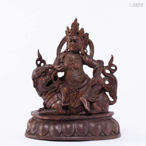 A Agarwood Buddha Statue