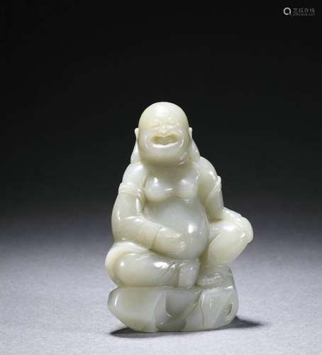 A Hetian Jade Maitreya Ornament