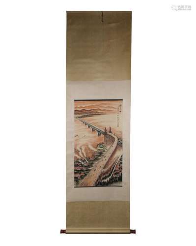 A Song Wenzhi Selected Works Hanging Scroll on Paper(Picture...