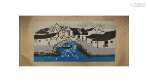 A Wu Guanzhong Boutique on Paper(Jiangnan Scenery)