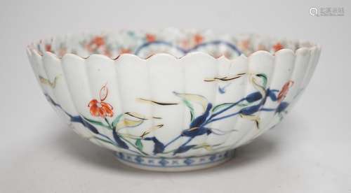 A 19th century Japanese porcelain bowl in Chinese style. 20c...