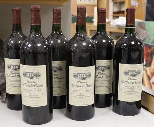 Six Chateau Grezard 2013 magnums