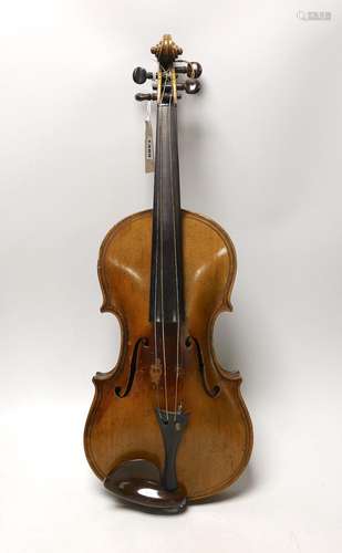 A Louis Lowendall Maggini violin, label inscribed and dated ...