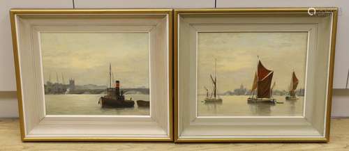 Albert Vavasour Hammond FRSA (1900-1985), pair of oils on bo...