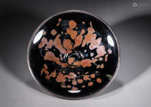 A Ding kiln black glaze porcelain cup