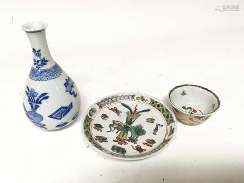 An 18th century Chinese porcelain export porcelain