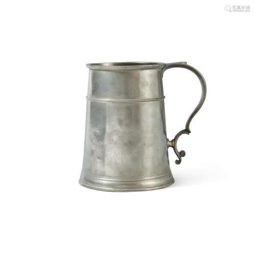 A Pewter Quart Mug, John Skinner (1733–1813), Boston, Massac...