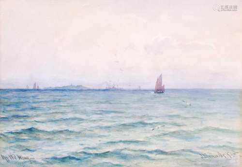 James Macmaster RSW RBA (1856-1913) Off the Mory watercolour...