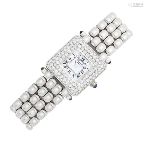 Chopard White Gold and Diamond 'Classique' Wristwatch