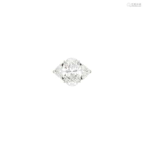 Platinum and Diamond Ring, by Tiffany & Co.