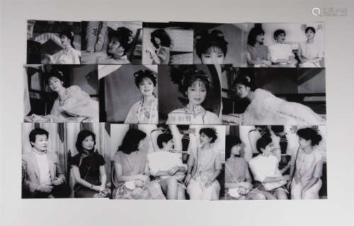 邓丽君专辑录影照及活动照（含底片）一组12张