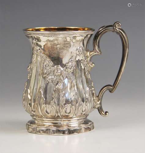 A Victorian silver christening mug, James Dixon and Sons Ltd...