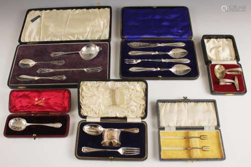 A cased George VI silver afternoon set, Robert Pringle and S...