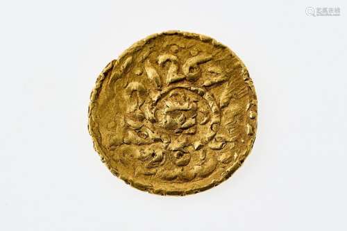 Mittelalterliche Goldmünze