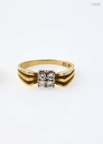 Ring mit Brillanten